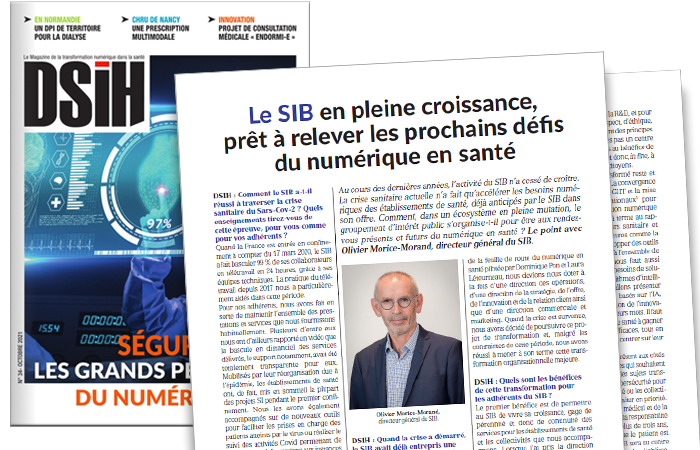 DSIH – Le SIB en pleine croissance, prêt à relever les prochains défis du numérique en santé